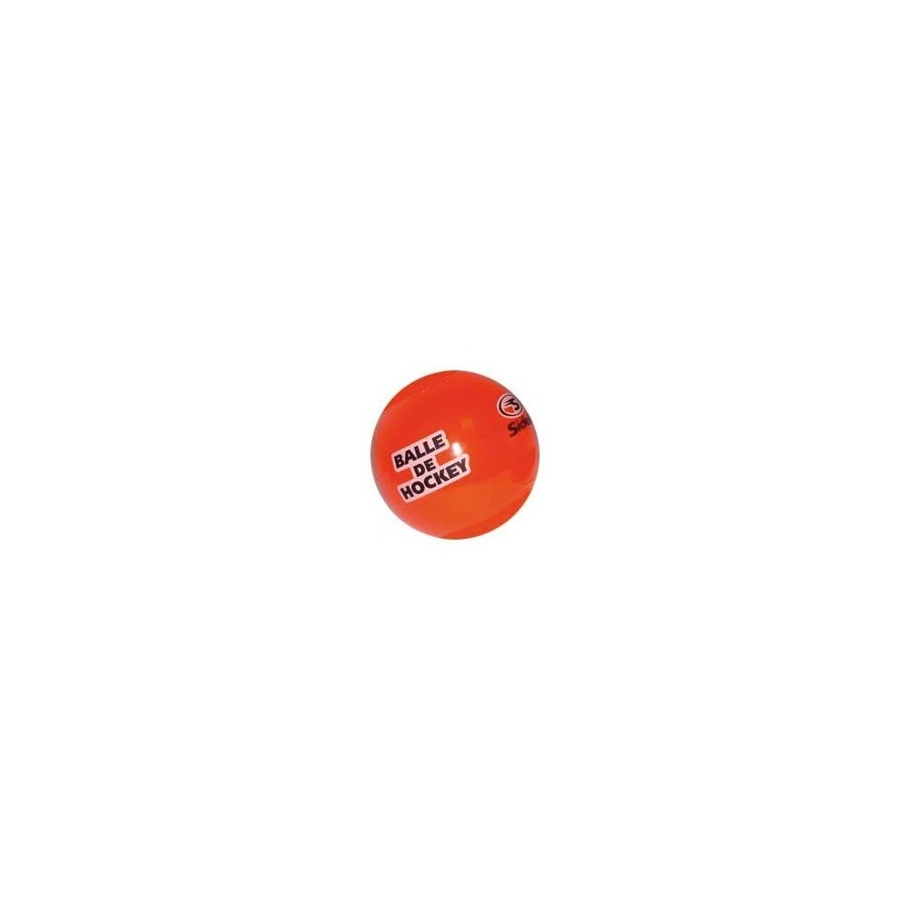 Balle plastique rigide SIDELINES SPORTS orange fluo
