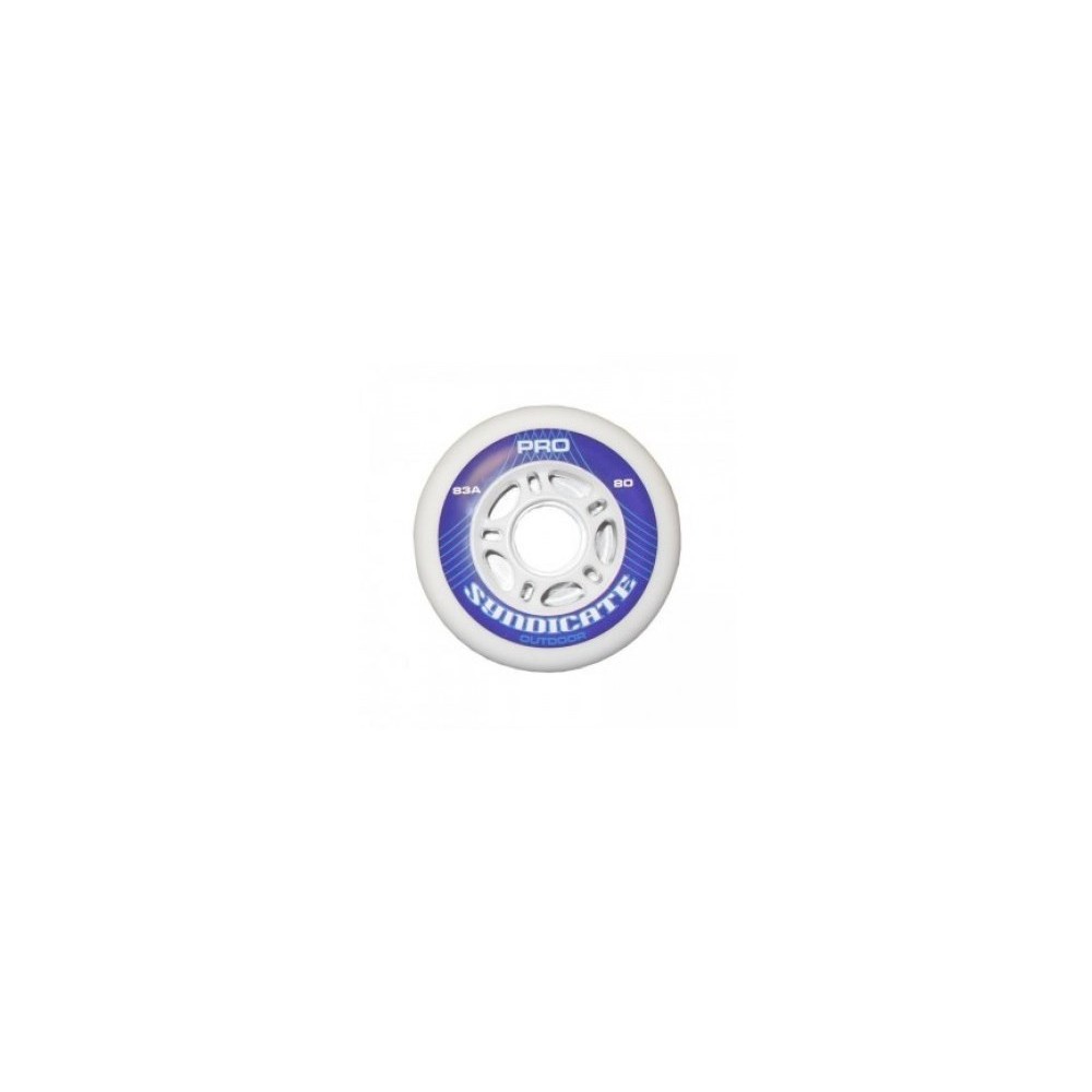 Roue SYNDICATE Pro 83A blanche Roue SYNDICATE Pro 83A blanche