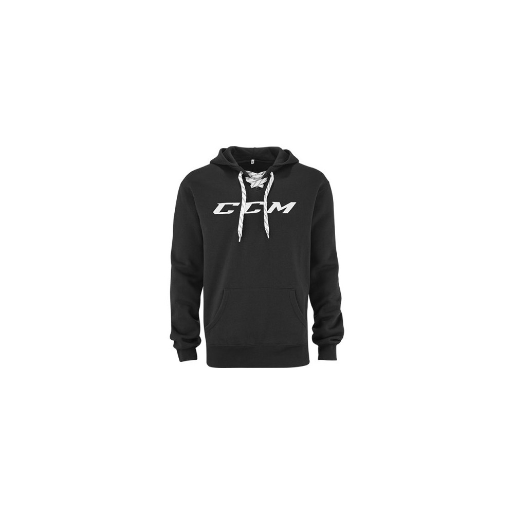 Sweat a capuche CCM Hockey Lace brode senior