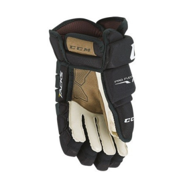 Gants CCM Tacks 4R Pro senior noir blanc