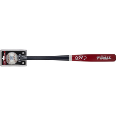Batte RAWLINGS T-Ball bois + balle