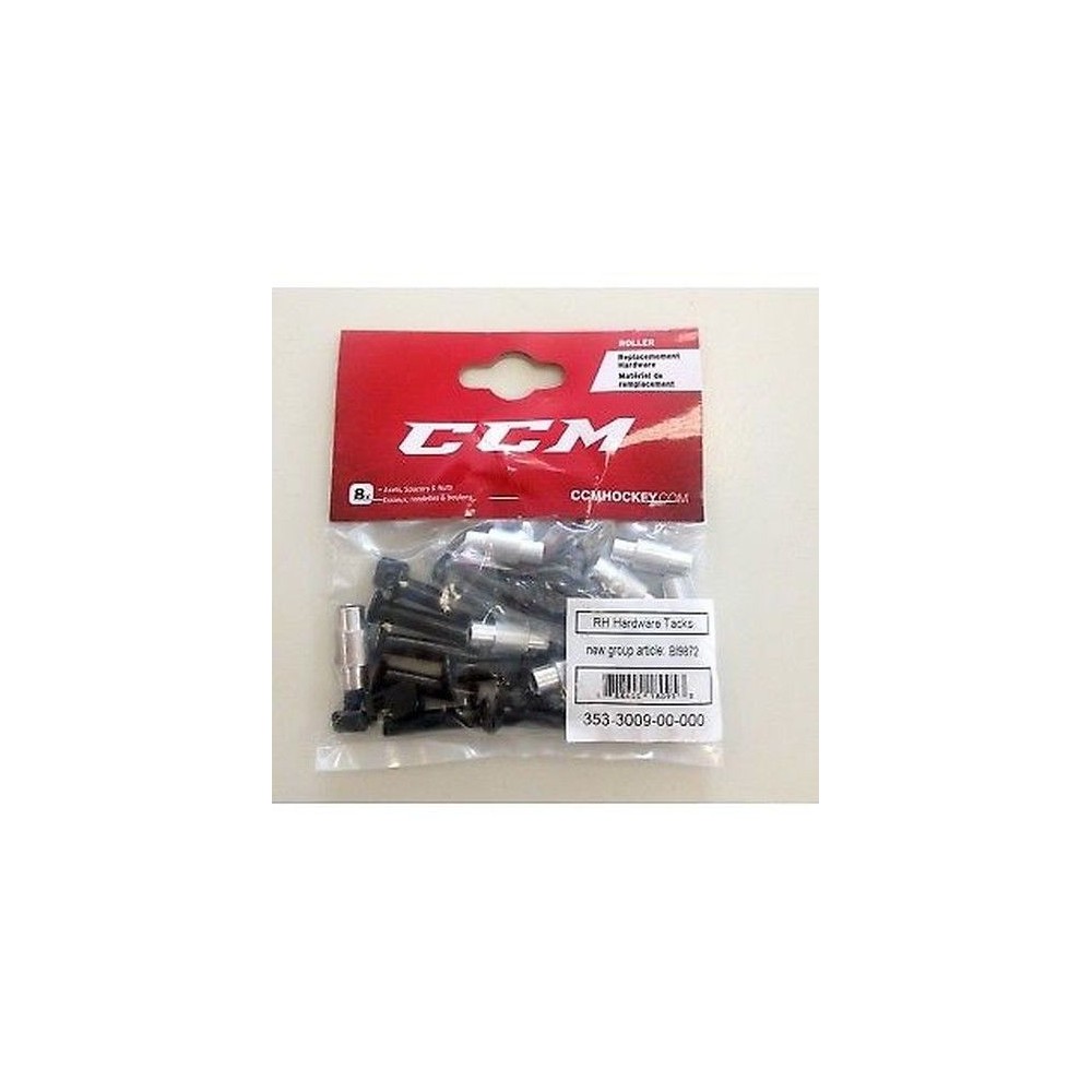 Kit visserie rollers CCM Tacks 9040 axes et spacers