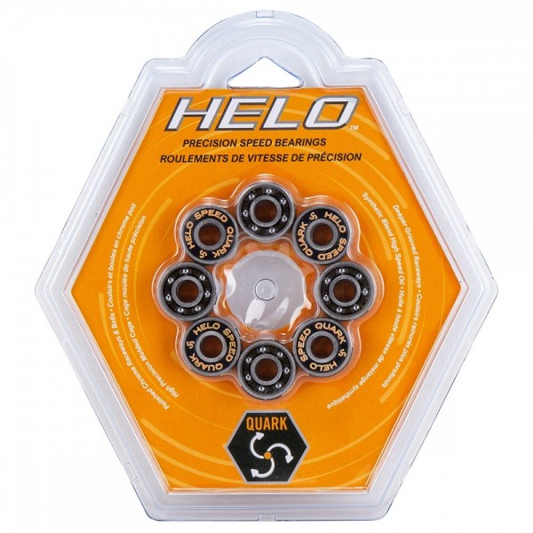 Pack 16 roulements HELO Chrome Quark