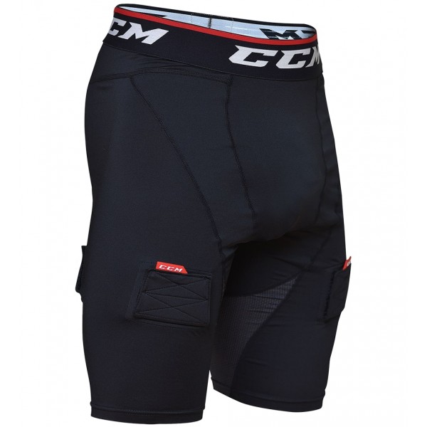 Short de compression avec coquille CCM Jock Short Jill Femme