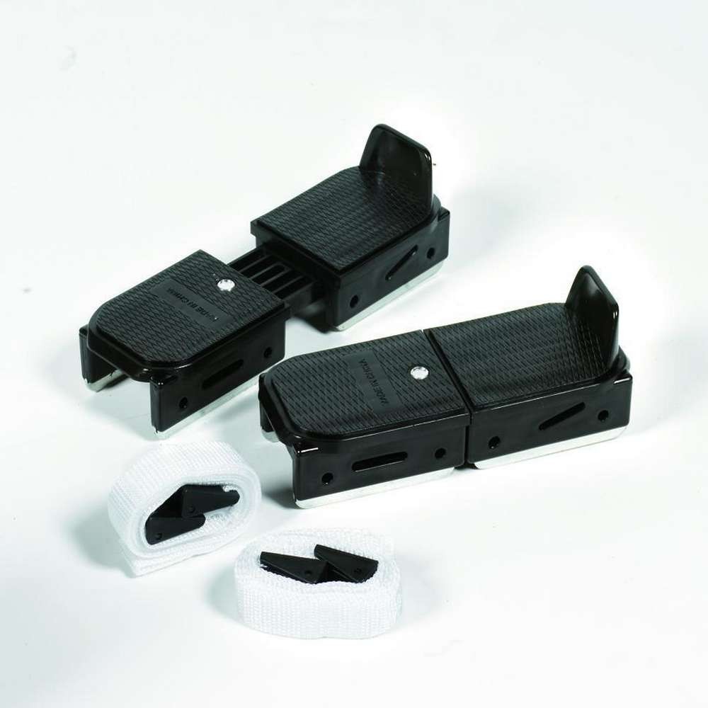 Paire de patinettes avec support plastique