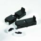 Paire de patinettes avec support plastique