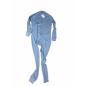 Combinaison ROOSTER Zip bleue senior