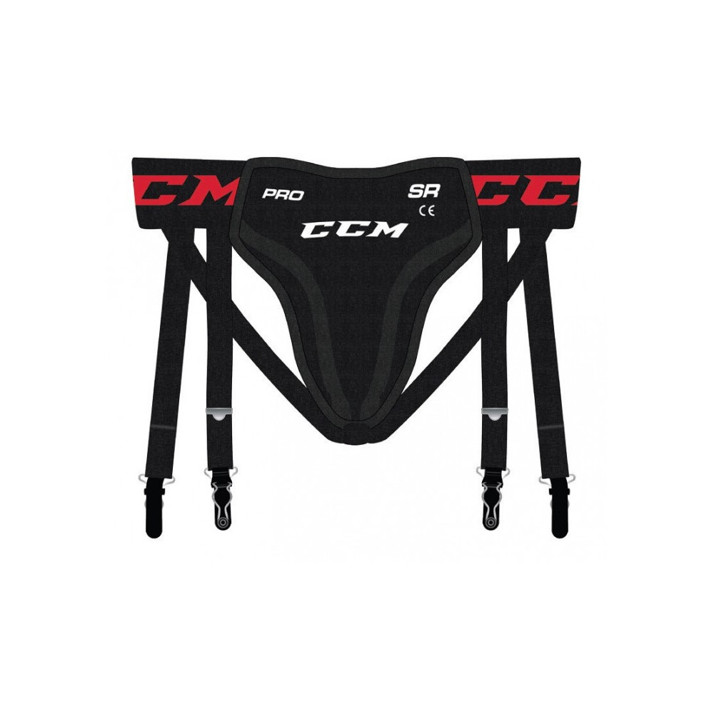 Kit 3 en 1 CCM coque et jarretelles Pro Senior