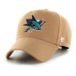 Casquette NHL 47 MVP San josé Beige