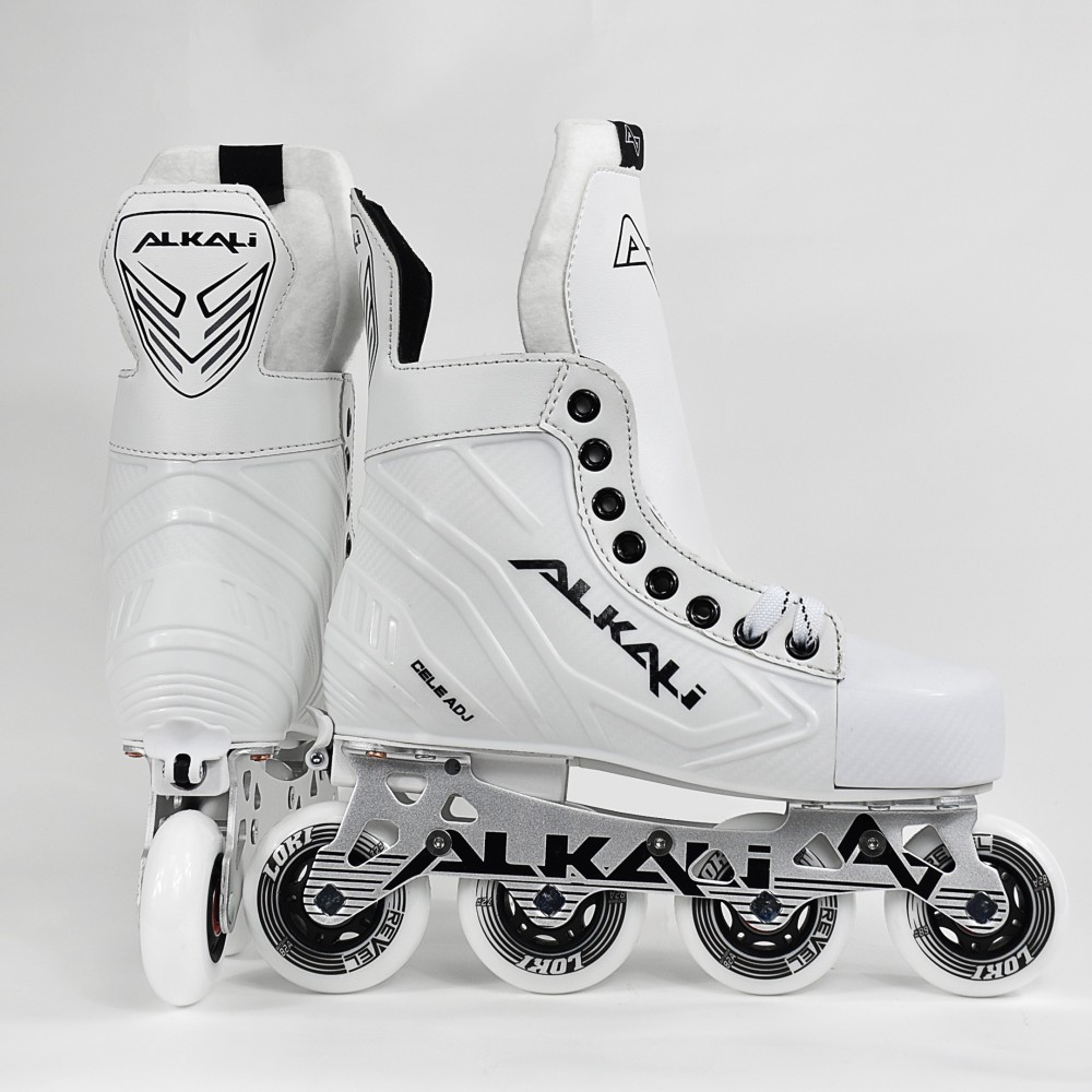 Rollers Alkali CELE blanc ajustable Junior 35/38