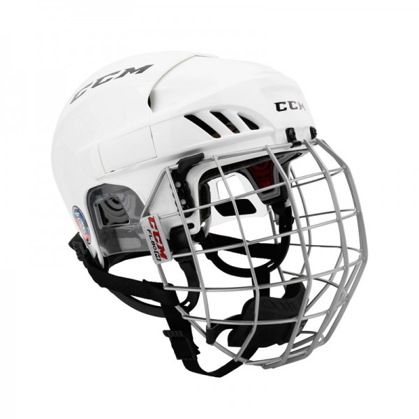 Casque + grille CCM FitLite 60 combo blanc