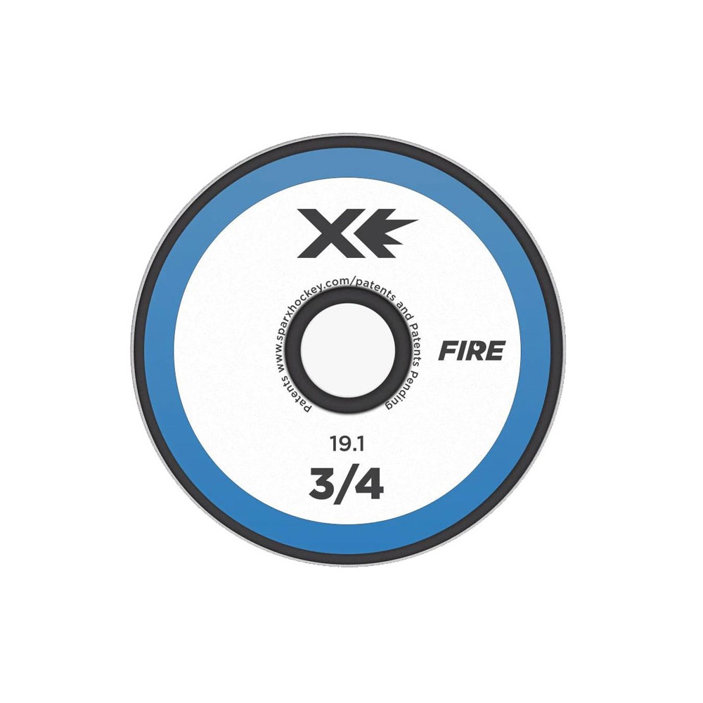 Meule d'affûtage Sparx Flat FIRE PS200 rayon 3/4" 19.1mm