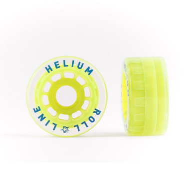 Pack de 8 roues roller quad ROLL-LINE Helium 64mm