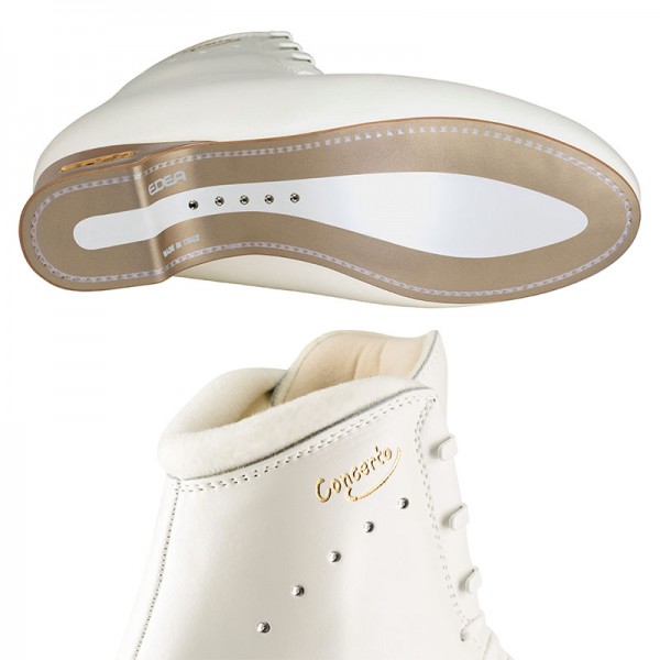 Bottines patin artistique EDEA Concerto blanc