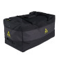 Sac FISCHER Gardien Wheel 37" roulettes noir gris jaune Junior