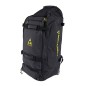 Sac FISCHER player vertical wheel sac à dos à roulettes noir jaune