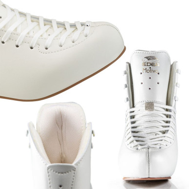 Patins EDEA Motivo blanc avec lames Balancè