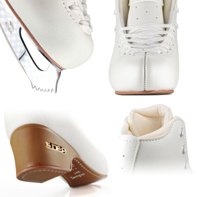 Patins EDEA Tempo blanc avec lames Balancè