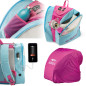 Sac à patins EDEA Libra connecté bleu rose