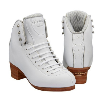 Bottines patins JACKSON 2430 Debut Low Cut blanc sans lames