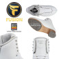 Bottines patins JACKSON Debut JE2450 blanc sans lames Bottines patins JACKSON Debut JE2450 blanc sans lames