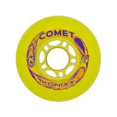 Roue Konixx Triton Comet 74A indoor jaune