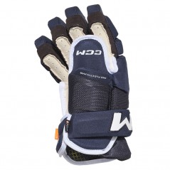 Gants CCM Tacks 4R Pro 3 Senior bleu navy blanc