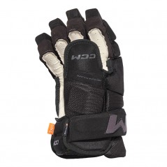 Gants CCM Tacks 4R Pro 3 Senior noir blanc