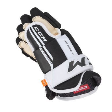 Gants CCM Tacks 4R Pro 2 Senior noir blanc