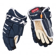 Gants CCM Tacks 4R Pro 2 Senior bleu navy blanc