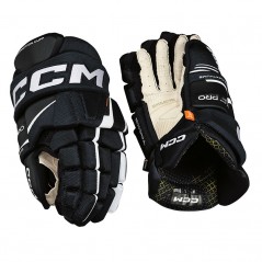 Gants CCM Tacks XF Pro Senior noir blanc