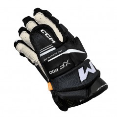 Gants CCM Tacks XF Pro Senior noir blanc