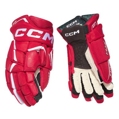 Gants CCM Jetspeed FTW Femme rouge blanc