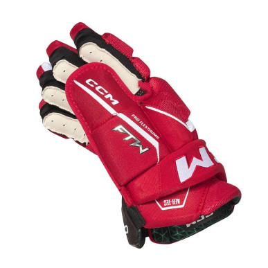Gants CCM Jetspeed FTW Femme rouge blanc