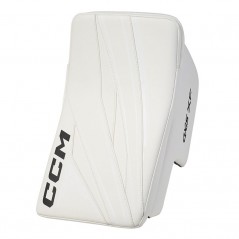 Bouclier de gardien de hockey CCM AXIS XF Gardien Senior blanc