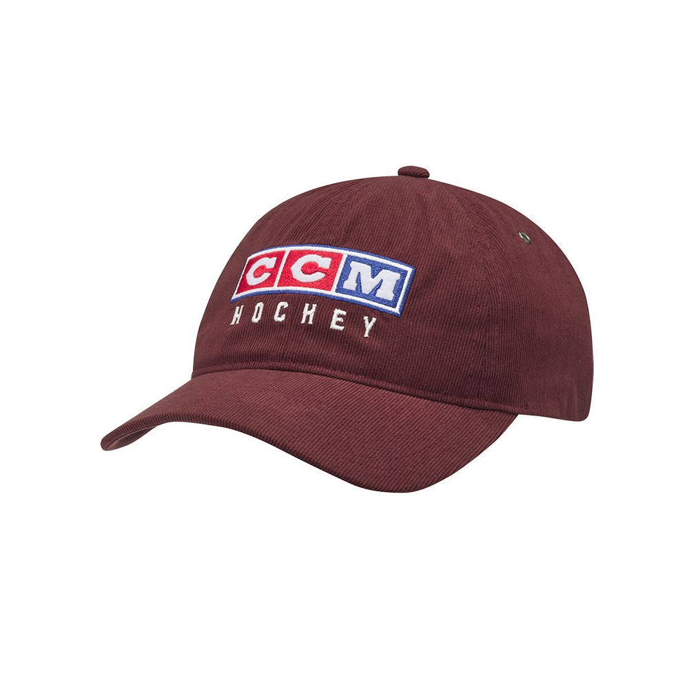 Casquette CCM Slouch Vintage Corduroy ajustable