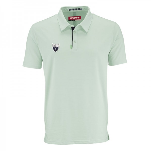 Polo CCM Golf fitted vert menthe