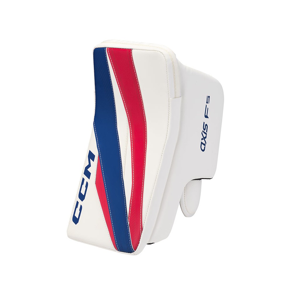 Bouclier CCM AXIS F5 Gardien Junior Blanc Rouge Royal MONTREAL