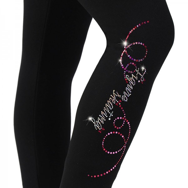 Legging MONDOR 24887 Supplex strass Enfant