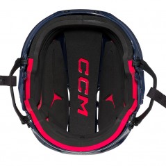 Casque CCM 70 Combo bleu navy