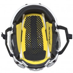 Casque CCM Tacks 210 Combo blanc avec grille noire