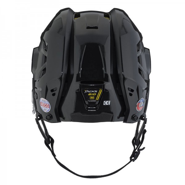 Casque CCM Tacks 210 Combo noir avec grille noire