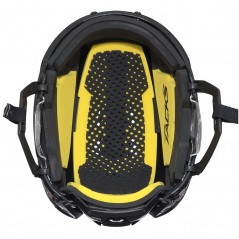 Casque CCM Tacks 210 Combo noir avec grille noire