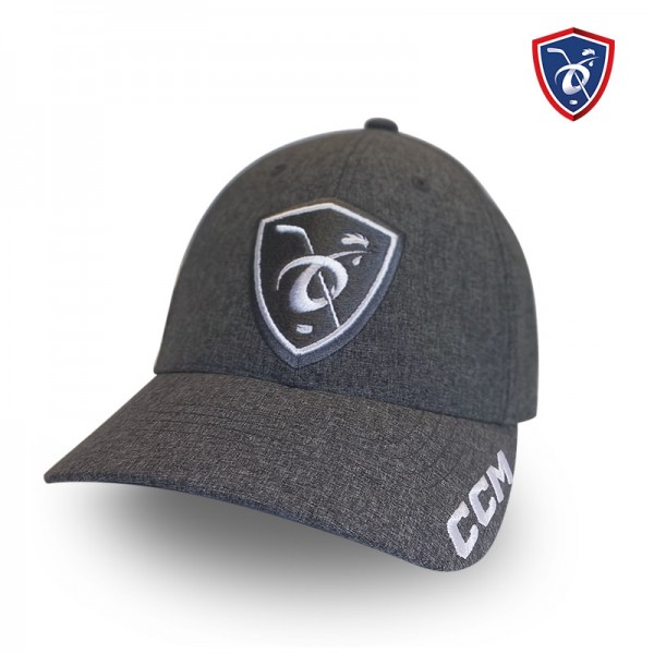 Casquette officielle FFHG CCM France gris chiné