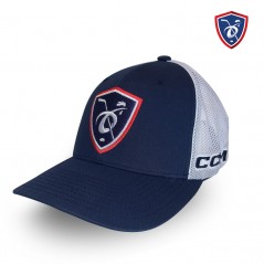 Casquette officielle FFHG CCM France bleu navy blanc