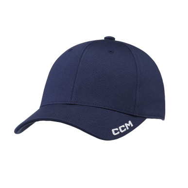 Casquette CCM Team Training Flex bleu navy