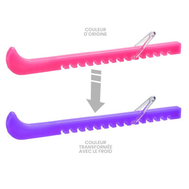 Protège-lames GUARDOG Artistique N°8 Caméléon rose vers violet