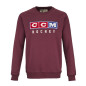 Sweat CCM Vintage Fleece Crew bordeaux