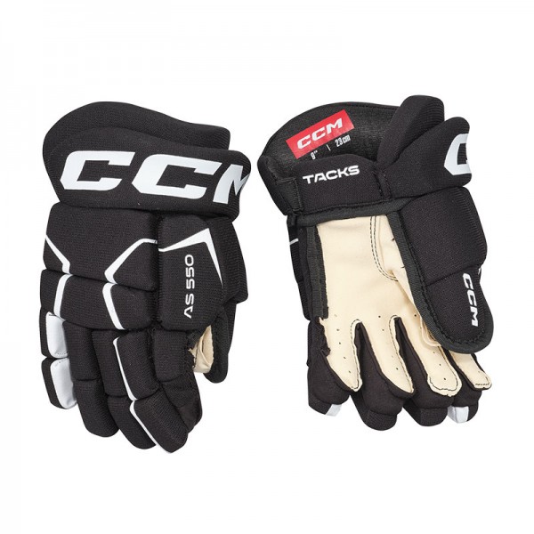 Gants CCM Tacks AS550 Enfant noir blanc