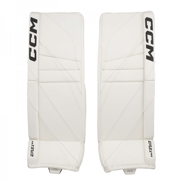 Bottes CCM Extreme Flex 6.9 intermédiaire blanc blanc